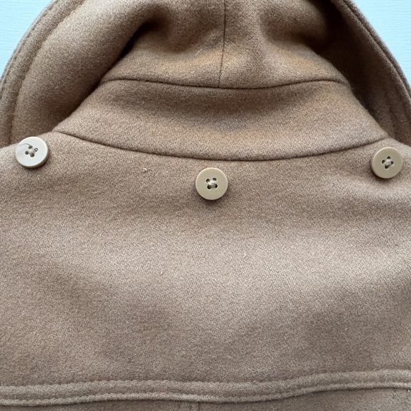 XS Brown Camel Tan Michael Kors Zipper Coat - Picture 6 of 7